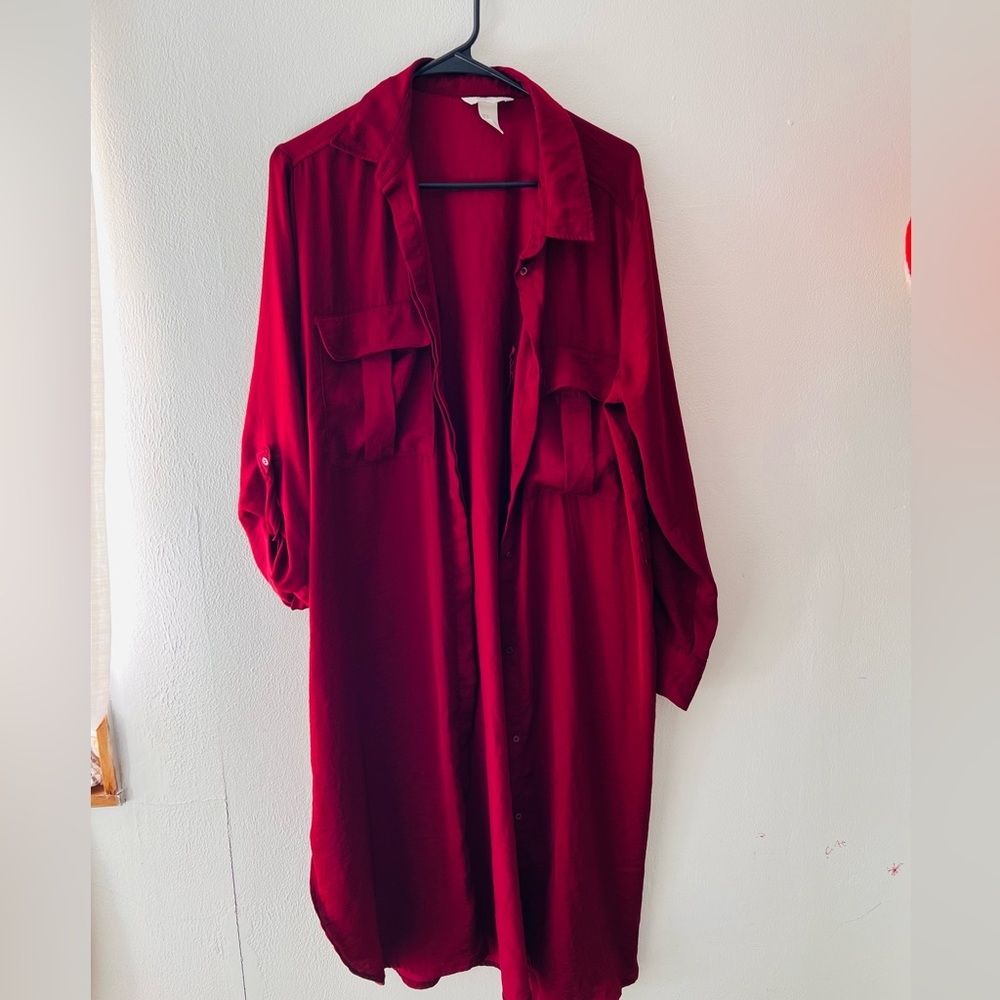 H&M long shirt